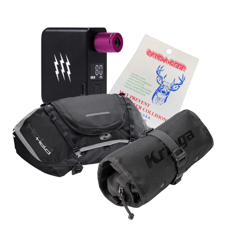 Udstyr til Motorcykelturen