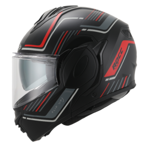 ROCC 910 Flip Hjelm Sort-R�d