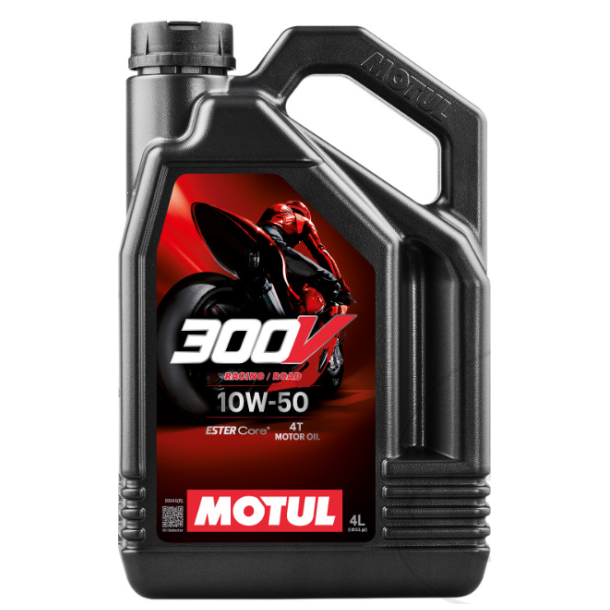 Motul 300V Fuldsyntetisk 10W50 4L