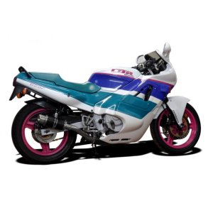 Delkevic Komplet 4-1 Carbon Rund CBR600F (87-90)