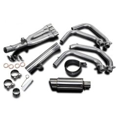 Delkevic Komplet 4-1 Rustfri St�l Rund CBR600 F2 (91-98)