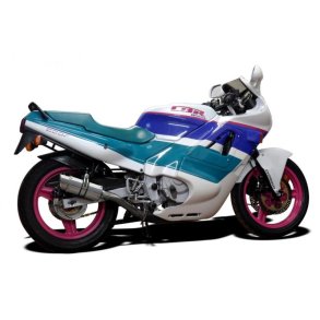 Delkevic Komplet 4-1 Rustfri St�l Rund CBR600F (87-90)