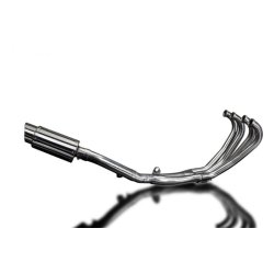 Delkevic Komplet 4-1 Rustfri St�l Rund CBR600F (87-90)