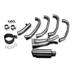 Delkevic Komplet 4-1 Rustfri St�l Rund CBR600F (87-90)