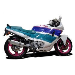 Delkevic Komplet 4-1 Rustfri St�l Oval CBR600F (87-90)