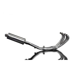 Delkevic Komplet 4-1 Rustfri St�l Oval CBR600F (87-90)