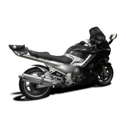 Delkevic Oval Komplet 450 mm Rustfri St�l FJR1300 (06-23)