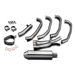 Delkevic Komplet 4-1 Rustfri St�l Tri-Oval CBR600F (87-90)