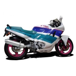 Delkevic Komplet 4-1 Rustfri St�l Tri-Oval CBR600F (87-90)