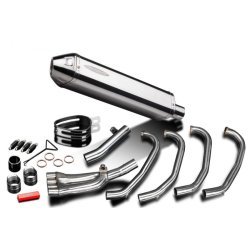 Delkevic Komplet 4-1 Rustfri St�l Tri-Oval CBR600F (87-90)