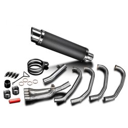 Delkevic Komplet 4-1 Carbon Rund CBR600F (87-90)