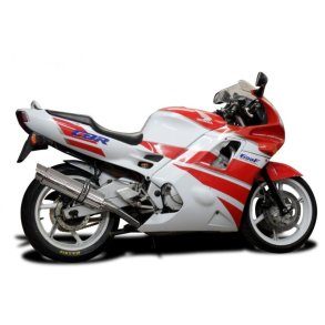 Delkevic Komplet 4-1 Rustfri St�l Rund CBR600 F2 (91-98)