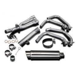 Delkevic Komplet 4-1 Rustfri St�l Rund CBR600 F2 (91-98)