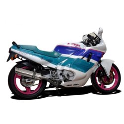 Delkevic Komplet 4-1 Rustfri St�l Rund CBR600F (87-90)