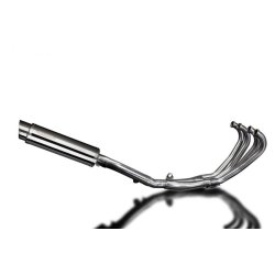 Delkevic Komplet 4-1 Rustfri St�l Rund CBR600F (87-90)
