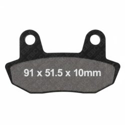 EBC Bremseklodser Sintret Metal Forhjul Honda