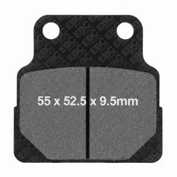 EBC Bremseklodser Sintret Metal Forhjul Honda