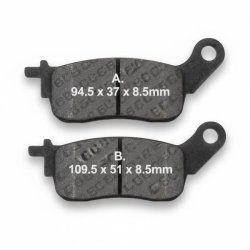 EBC Bremseklodser Sintret Metal Forhjul Yamaha