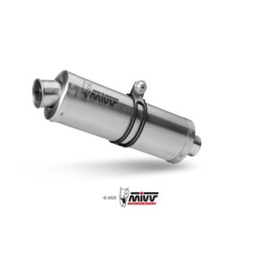 Mivv Oval Slip-On Rustfri Stl VFR 800 (98-00)