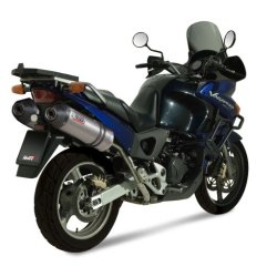 Mivv Oval Slip-On Titanium XL 1000 (03-11)