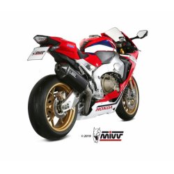 Mivv Speed Slip-On Sort Rustfri Stl CBR 1000RR (17-19)