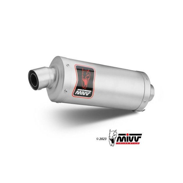 Mivv Dakar Slip-On Rustfri Stl CRF 1100 (20->)