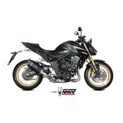 Mivv SR-1 Slip-On Black CB 1000 Hornet (25->) 