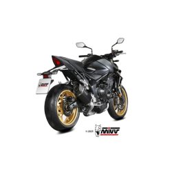 Mivv SR-1 Slip-On Black CB 1000 Hornet (25->) 