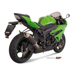 Mivv GP Slip-On Carbon ZX-6R (09-16)