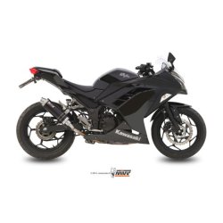 Mivv GP Sort Rustfri Stl Ninja 300 (13-16)