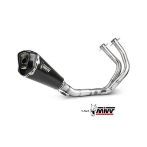 Mivv Delta Race Komplet Sort Rustfri Stl Ninja 650 (17-23)