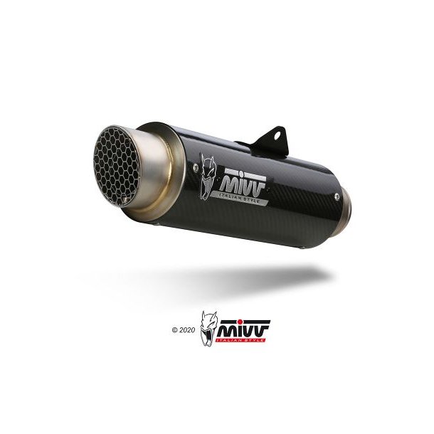 Mivv GP Pro Slip-On Carbon ZX-6R (19-20)