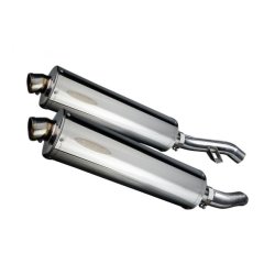 Delkevic Oval Slip-On 450 mm Rustfri St�l FJR1300 (06-23)