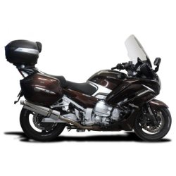 Delkevic Oval Slip-On 450 mm Rustfri St�l FJR1300 (06-23)