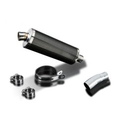 Delkevic Slipon Carbon Udstdning Ninja 250 (08-13)