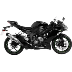 LeoVince One Evo Slip-On Rustfri St�l ZX-6R (19-20)