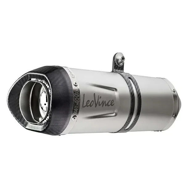 LeoVince One Evo Komplet Rustfri Stl Ninja 650 (21->)
