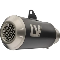 LeoVince LV-10 Slip-On Sort Rustfri Stl Z 900 (17-24)