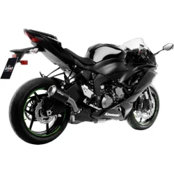 LeoVince LV-10 Sort Rustfri St�l ZX-6R (11-24)