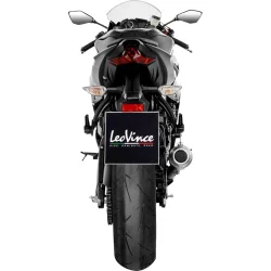 LeoVince LV-10 Sort Rustfri St�l ZX-6R (11-24)