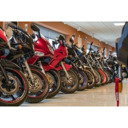 Vinter opbevaring af MC hos Bike-Shoppen Viborg