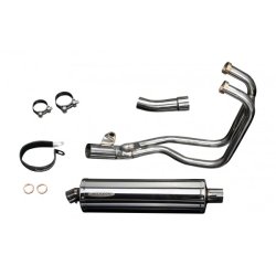 Delkevic - Full exhaust system 450 mm Kawasaki ER5