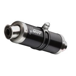 Mivv GP Slip-On Sort Rustfri Stl CBR 250 (11-14)