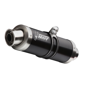 Mivv GP Slip-On Sort Rustfri Stl CB500 (16-18)