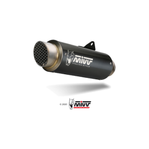 Mivv GP Pro Komplet Sort Rustfri Stl CBR 650R (24->)