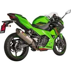 Akrapovic Line Slip-On Titanium Ninja 400 (18->)
