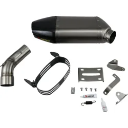 Akrapovic Line Slip-On Titanium ZX-6R (07-08)