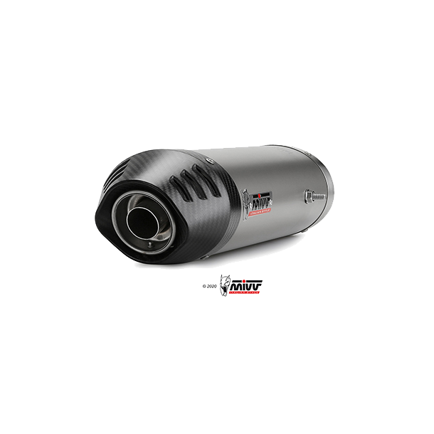 Mivv Oval Slip-On Titanium CBR 600RR (03-04)