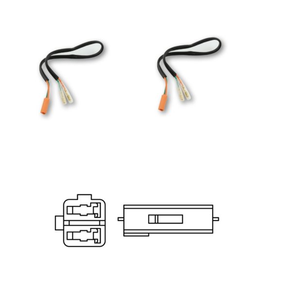 Adapterkabel Til Blinklys Honda/Kawasaki
