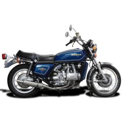 Delkevic 4-2 Fuld Udst�dningssystem - Honda GL 1000 (75-79)